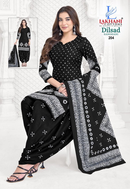 Dilsad Bandhani Vol 2 By Lakhani Cotton Dress Material Wholesale Shop In Surat